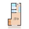 鹿児島市電２系統/工学部前駅 徒歩14分 1階 築35年 1Rの間取り