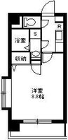 鹿児島市電２系統/高見橋駅 徒歩7分 4階 築19年 1Kの間取り