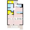 鹿児島市電１系統/騎射場駅 徒歩5分 8階 1年未満 1LDKの間取り