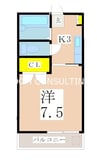 ミキコーポ 1Kの間取り