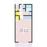 サザンロッジ 1Rの間取り