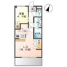 1階 築20年 1LDKの間取り