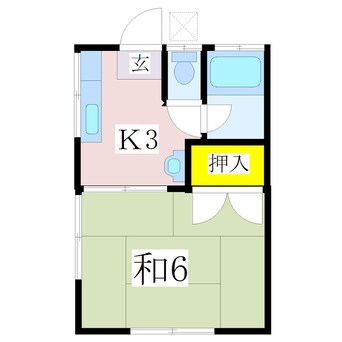 間取図 松昇ハイツ