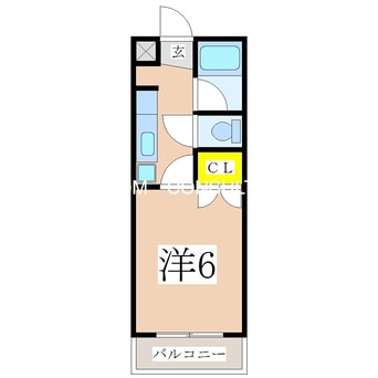 間取図 エントピア谷山