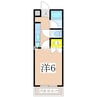 エントピア谷山 1Kの間取り
