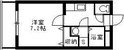 プレステージの間取図