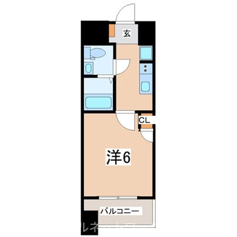 間取図 鹿児島市電１系統/天文館通駅 徒歩6分 2階 1年未満