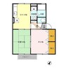 指宿枕崎線/指宿駅 徒歩13分 2階 築22年 2DKの間取り