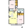 指宿枕崎線/指宿駅 徒歩15分 1階 築20年 2LDKの間取り