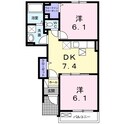 グリーンガーデンＡの間取図