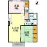 鹿児島市電１系統/上塩屋駅 徒歩15分 2階 築26年 2LDKの間取り