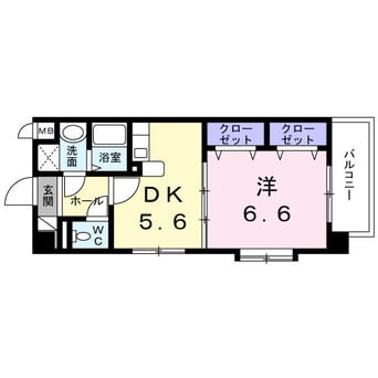 間取図 指宿枕崎線/慈眼寺駅 徒歩13分 1階 築21年
