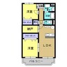 指宿枕崎線/谷山駅 徒歩44分 2階 築18年 2LDK+Sの間取り