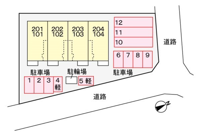  中山線/合庁前 1階 築6年