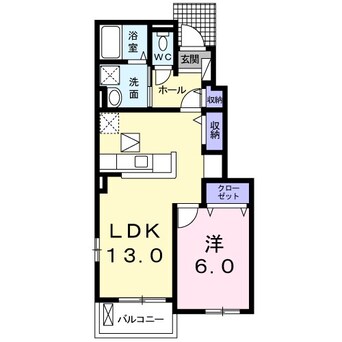 間取図 183/加世田高校 1階 築10年