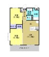 指宿枕崎線/指宿駅 徒歩32分 1階 築14年 2LDKの間取り