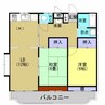 指宿枕崎線/宇宿駅 徒歩25分 2階 築38年 2LDKの間取り