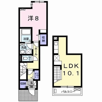 間取図 125/加世田 1階 築7年