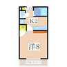 指宿枕崎線/坂之上駅 徒歩9分 1階 築23年 1Kの間取り