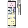 指宿枕崎線/二月田駅 徒歩18分 2階 築9年 1LDKの間取り