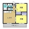 指宿枕崎線/谷山駅 徒歩42分 3階 築15年 2LDKの間取り