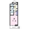 指宿枕崎線/坂之上駅 徒歩16分 3階 築6年 1Kの間取り