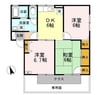 指宿枕崎線/慈眼寺駅 徒歩13分 1階 築30年 3DKの間取り