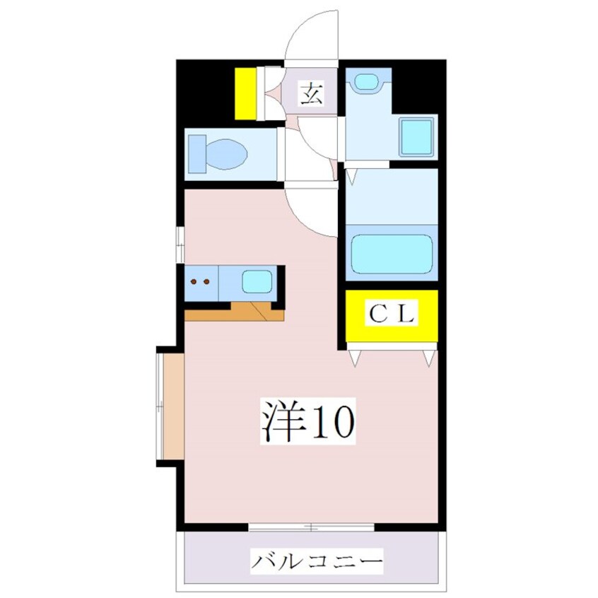 間取図 指宿枕崎線/坂之上駅 徒歩16分 2階 築22年