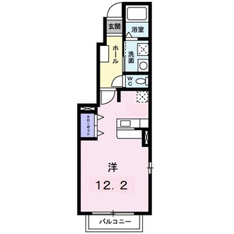 間取図 指宿枕崎線/谷山駅 バス8分白山北下車:停歩5分 1階 築14年