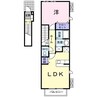 指宿枕崎線/谷山駅 徒歩39分 2階 築14年 1LDKの間取り