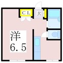 ハイツユニバーシティの間取図