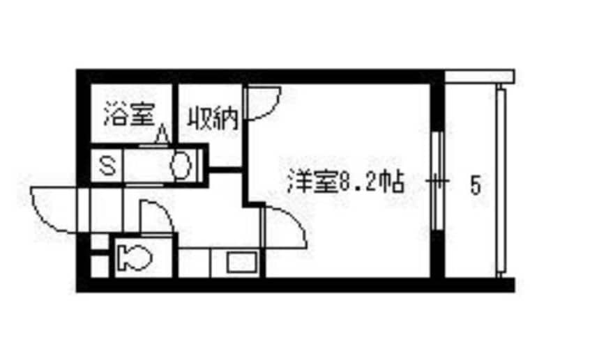 間取図 指宿枕崎線/宇宿駅 徒歩2分 3階 築9年
