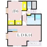 鹿児島市電１系統/上塩屋駅 徒歩7分 5階 築29年 1LDKの間取り