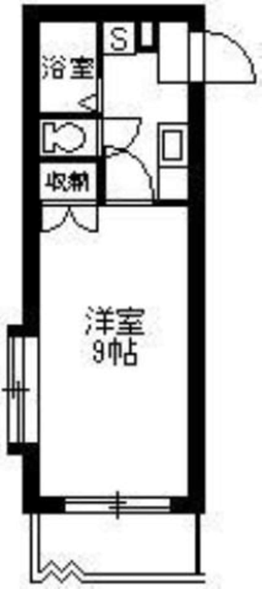 間取図 指宿枕崎線/坂之上駅 徒歩10分 1階 築23年