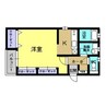 鹿児島市電１系統/宇宿一丁目駅 徒歩3分 3階 築23年 1Kの間取り