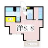 鹿児島市電１系統/二軒茶屋駅 徒歩3分 5階 築7年 1Kの間取り