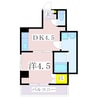 指宿枕崎線/宇宿駅 徒歩3分 5階 築18年 1DKの間取り