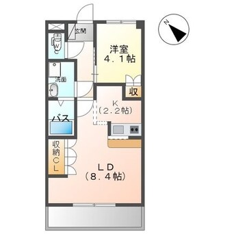 間取図 指宿枕崎線/宇宿駅 徒歩28分 2階 築18年