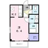 指宿枕崎線/坂之上駅 徒歩4分 2階 築22年 1Kの間取り