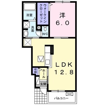 間取図 中山線/合庁前 1階 築7年