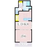 鹿児島市電１系統/荒田八幡駅 徒歩9分 1階 築11年 1DKの間取り
