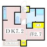 指宿枕崎線/郡元駅 徒歩6分 2階 築5年 1DKの間取り