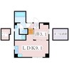 鹿児島市電１系統/いづろ通駅 徒歩10分 3階 築9年 1LDKの間取り