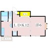 鹿児島市電１系統/新屋敷駅 徒歩7分 4階 築36年 1LDKの間取り