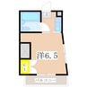 鹿児島市電１系統/荒田八幡駅 徒歩3分 4階 築40年 1Kの間取り