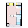 さくらヒルズ鴨池壱番館 1Rの間取り