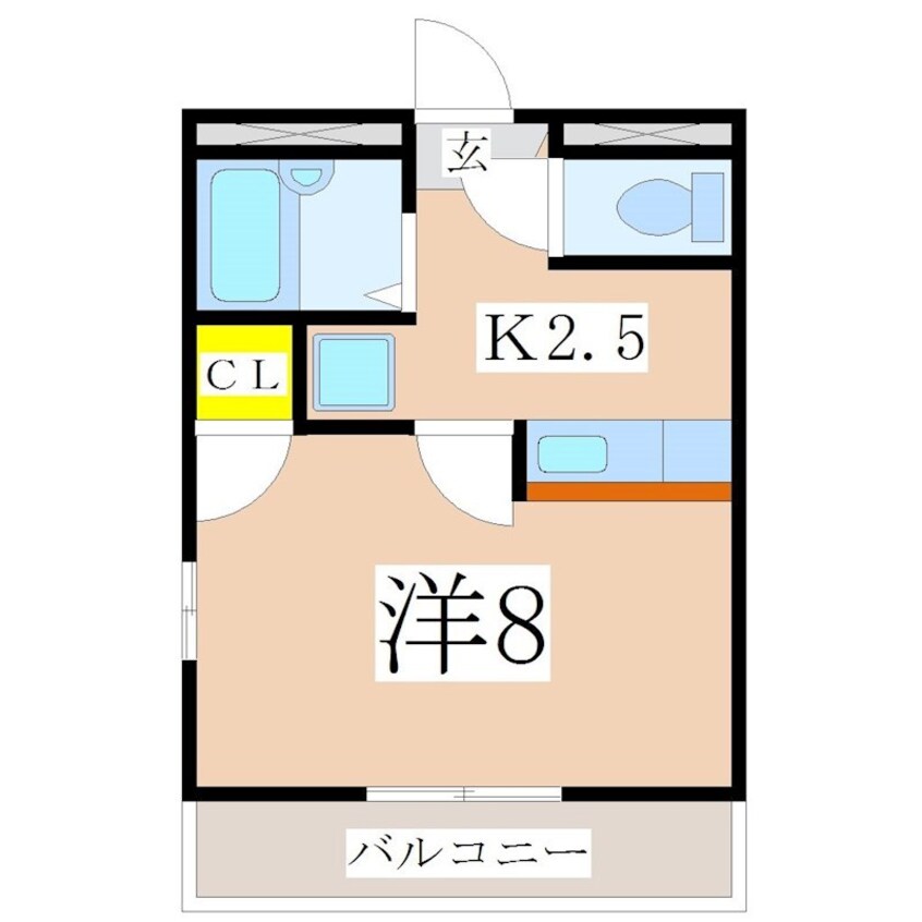 間取図 フローリッシュコート