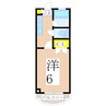 指宿枕崎線/鹿児島中央駅 徒歩6分 5階 築29年 1Kの間取り