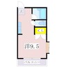 鹿児島市電１系統/鴨池駅 徒歩4分 3階 築37年 1Kの間取り