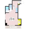 鹿児島市電１系統/鴨池駅 徒歩4分 2階 築37年 1Kの間取り
